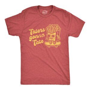 Funny "Taters Gonna Tate" Graphic Tee (super soft!) - NEW